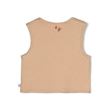 Omkeerbare gilet Feetje - Forest Garden