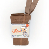 Footless wooly wool thights Silly Silas - cappuccino