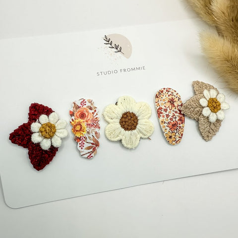 Haarspeldjes Studio Frommie - Autumn Flowers
