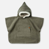 Teddy poncho Cloby - Forest green