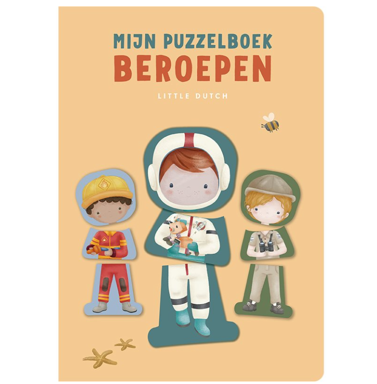 Puzzelboek Little dutch - Beroepen