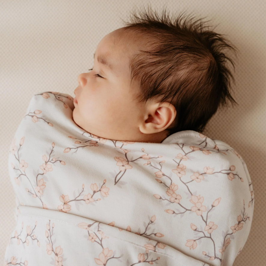 Inbakerslaapzakje Puckababy - Piep Blossom 0.5 TOG