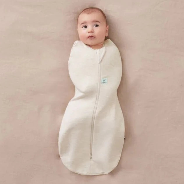 Inbaker slaapzak Ergopouch - Oatmeal marle 1.0 TOG