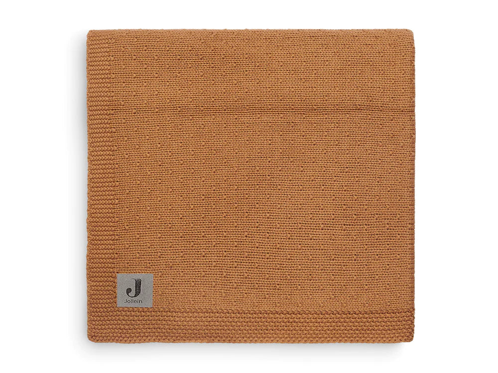 Bliss knit dekentje Jollein - caramel | 75x100cm