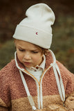 Little teddy Moon jasje Elle & Rapha - Cranberry (1-2 jaar)
