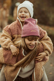 Little teddy Moon jasje Elle & Rapha - Cranberry (1-2 jaar)