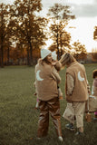 Teddy moon vest camel Elle & Rapha