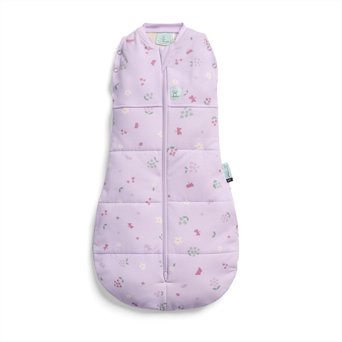 Inbaker slaapzak Ergopouch - Butterfly Garden 2,5 TOG