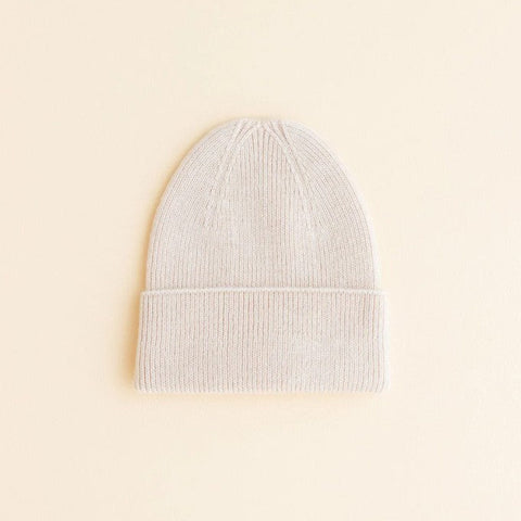 Beanie HVID Fonzie newborn - Cream