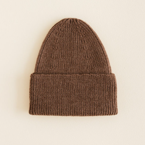 Beanie HVID Fonzie kids - Mocha (6-10j)