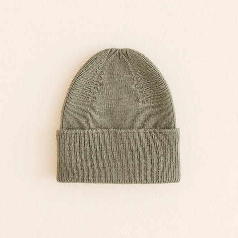 Beanie HVID Fonzie newborn - Artichoke