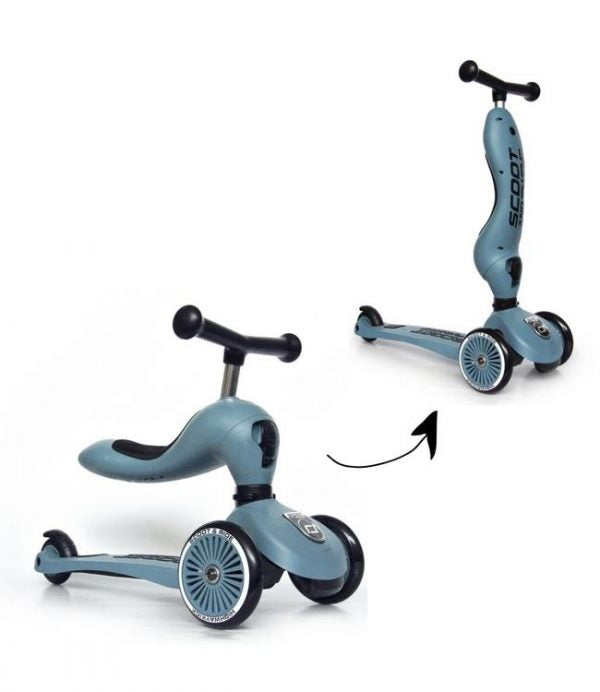 Step highwaykick Scoot & ride - Steel