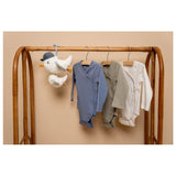 Rompertje lange mouw Little Dutch - Rib Blue Newborn 50/56