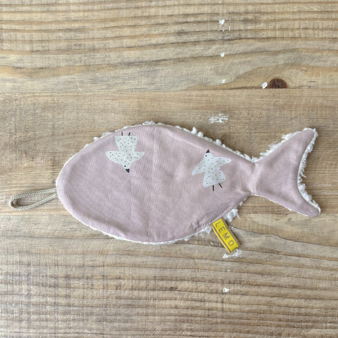 fopspeendoekje Lemon Fish - Little Wings