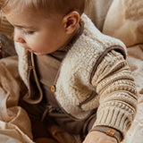 Sherpa vest Lil' Atelier - Birch
