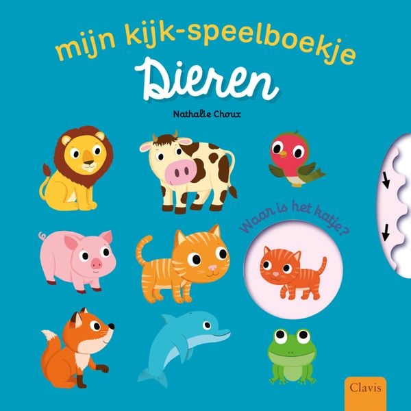 kijk-speelboekje Clavis - Dieren