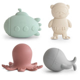 Badspeelgoed Mushie - Sealife (set van 4)