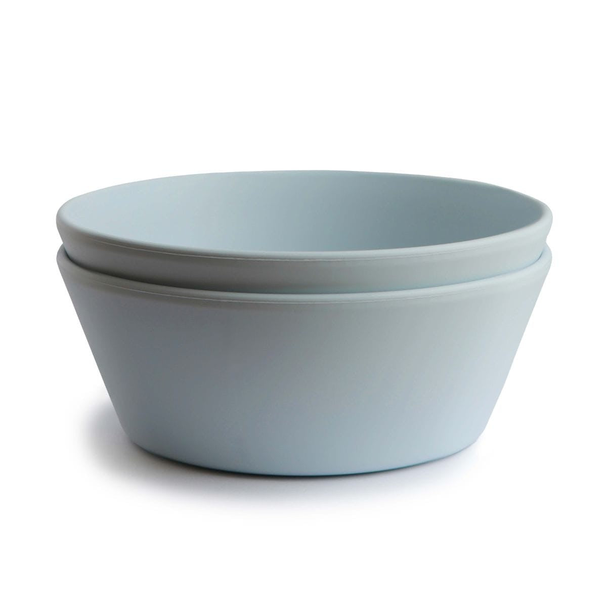 Bowl (set-van-2) round Mushie - Powder Blue