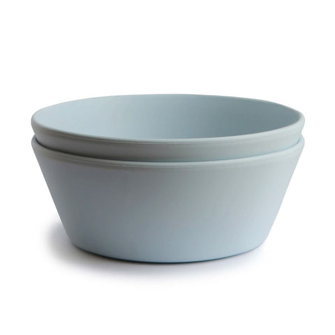 Bowl (set-van-2) round Mushie - Powder Blue