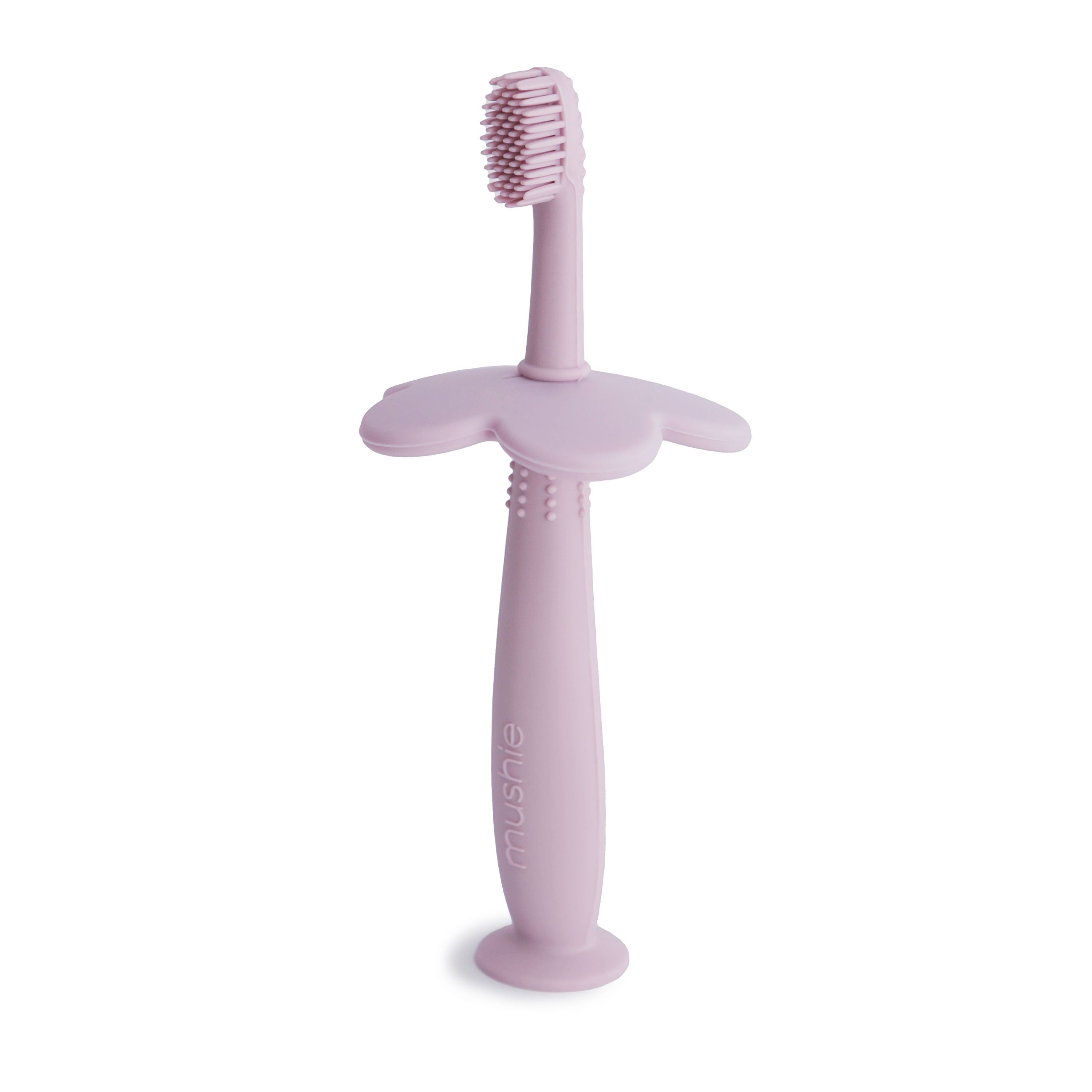 Tandenborstel Mushie - Flower soft lilac