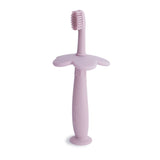 Tandenborstel Mushie - Flower soft lilac