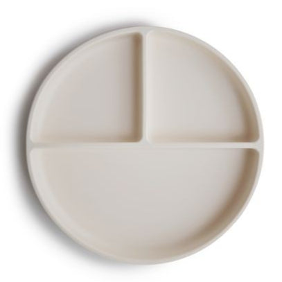 Stick & stay bordje Mushie - Ivory