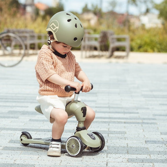 Step highwaykick Scoot & ride - Olive