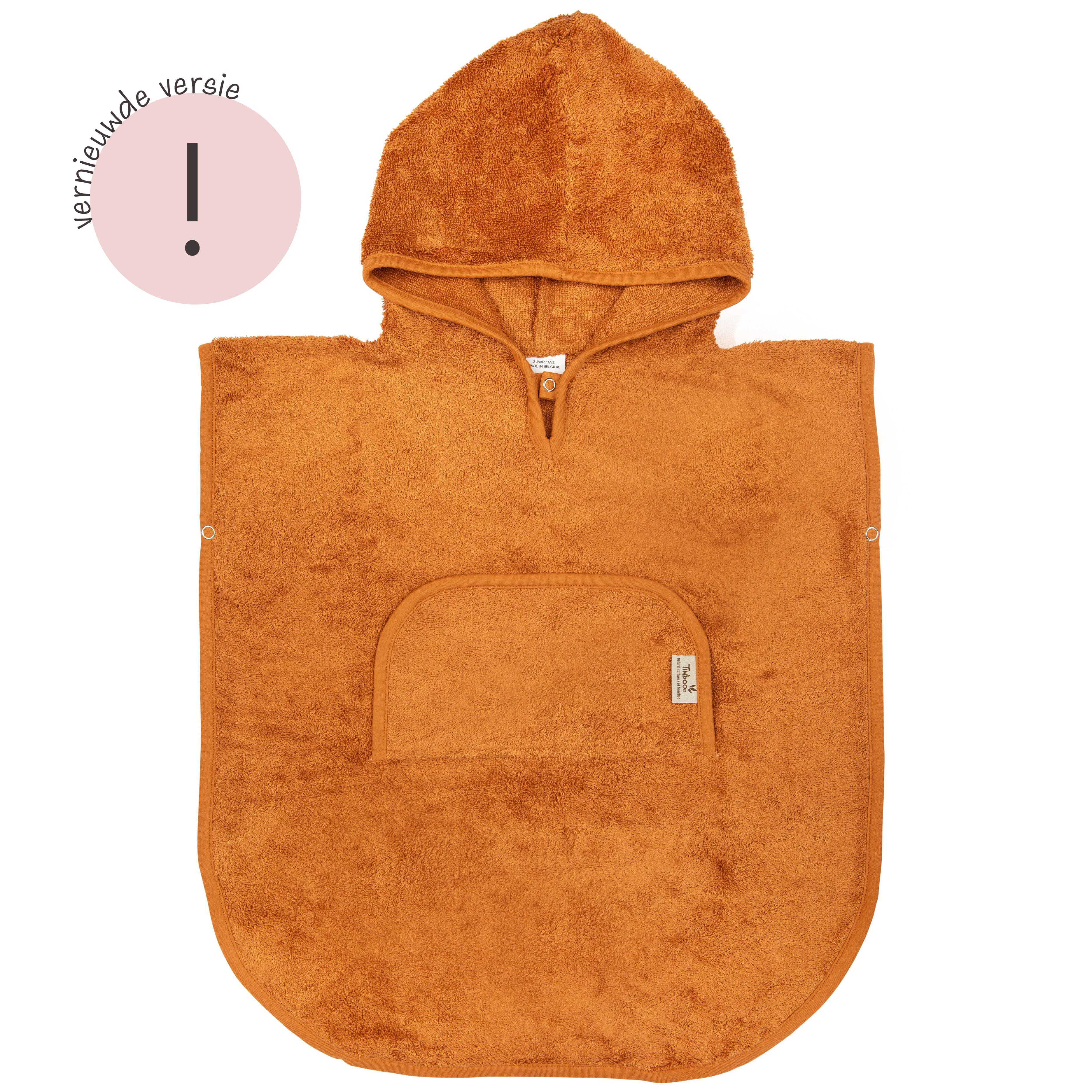 Poncho Timboo V-hals - Inca rust