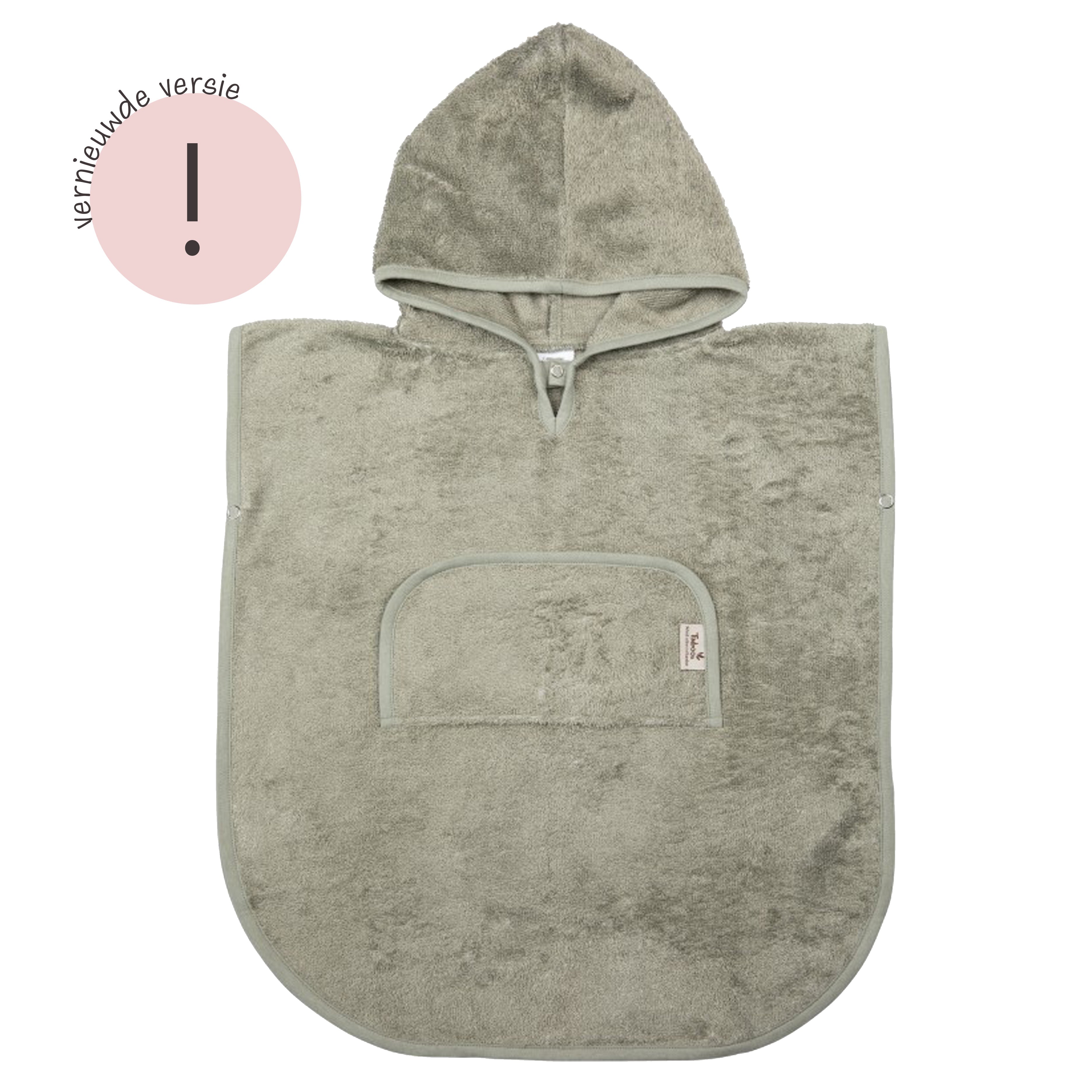 Poncho Timboo V-hals - Whisper Green (4-6 jaar)