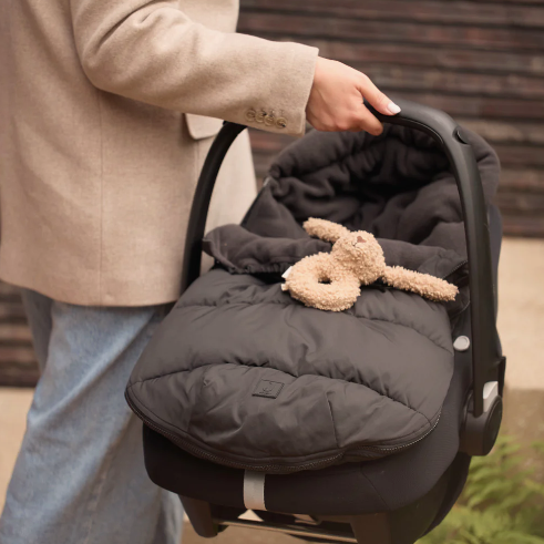 Voetenzak Jollein - Puffed Black