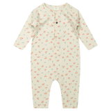 Onesie Riffle - Sky pointelle rib