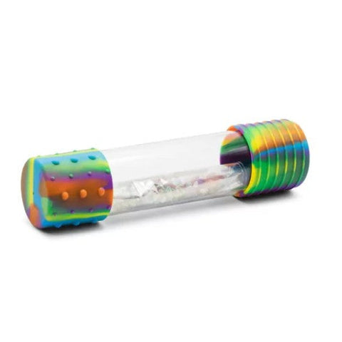 Sensory Toys Jellystone - rustgevende fles Regenboog