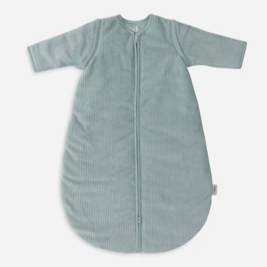 Slaapzak met afritsbare mouw Jollein - Rib Sea Green | 110cm
