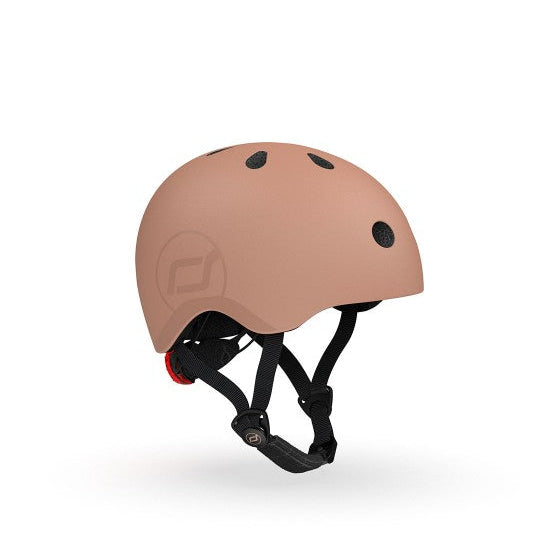 Helm Scoot & ride - mocha M (3-5 jaar)