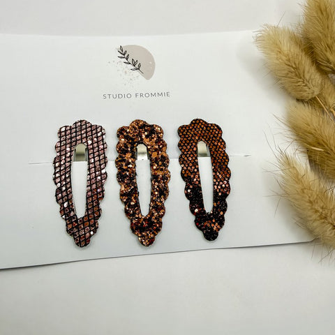 Haarspeldjes Studio Frommie - Christmas 3piece
