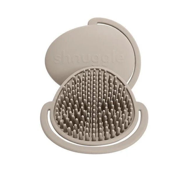 Borstel Shnuggle - taupe
