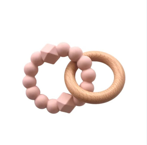 bijtring Jellystone - soft rose