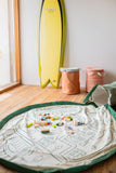2-in-1 speelmat & opbergmand Play & Go - Roadmap