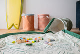 2-in-1 speelmat & opbergmand Play & Go - Roadmap