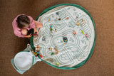 2-in-1 speelmat & opbergmand Play & Go - Roadmap