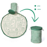 2-in-1 speelmat & opbergmand Play & Go - Roadmap
