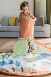 2-in-1 speelmat & opbergmand Play & Go - Zoo