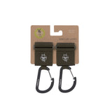 buggyhaken Lässig - 2pack olive