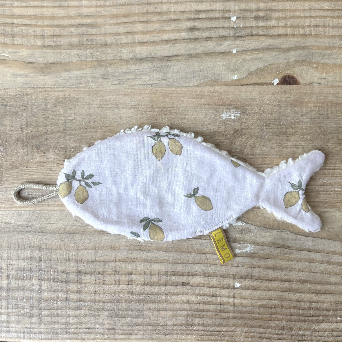 fopspeendoekje Lemon Fish - Sunny Squeeze