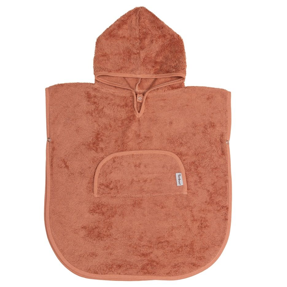 Poncho Timboo V-hals - Sunrise Orange