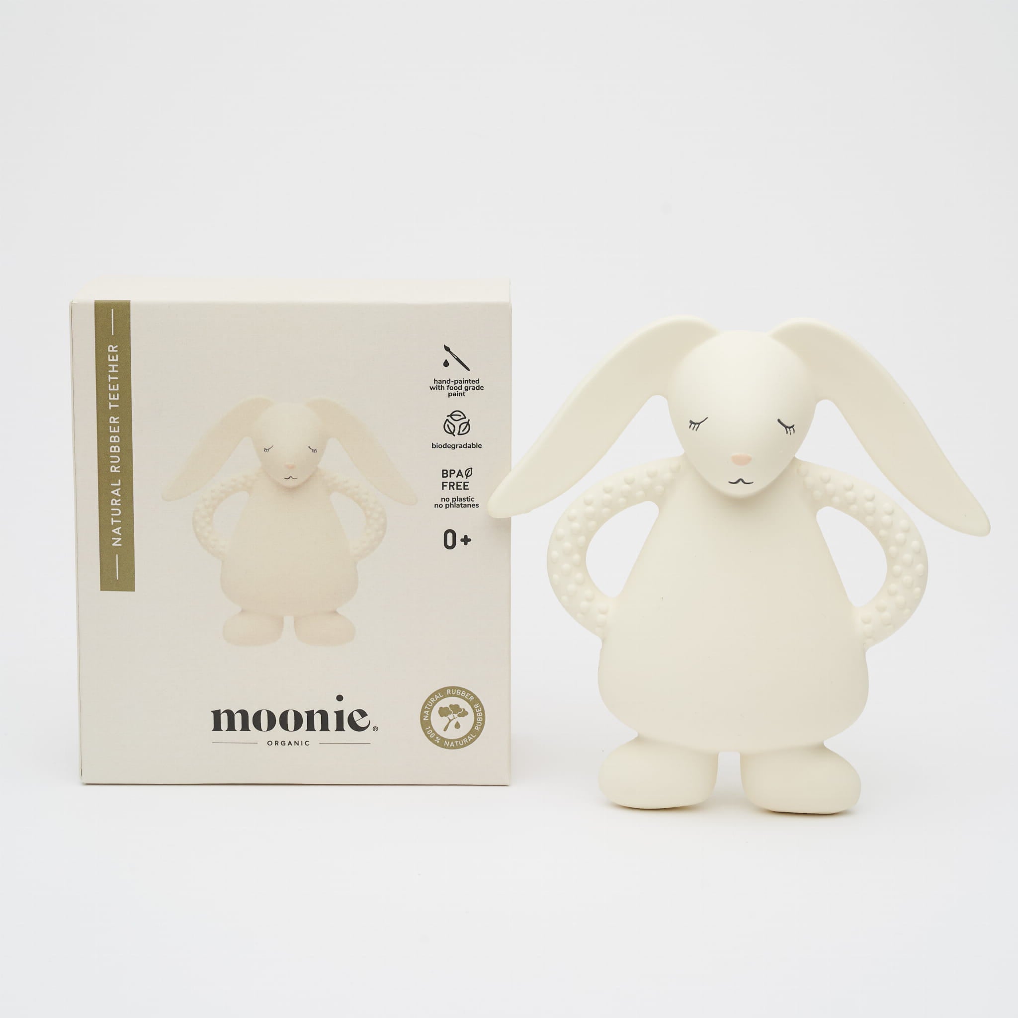 bijtspeeltje Moonie - Bunny Cream