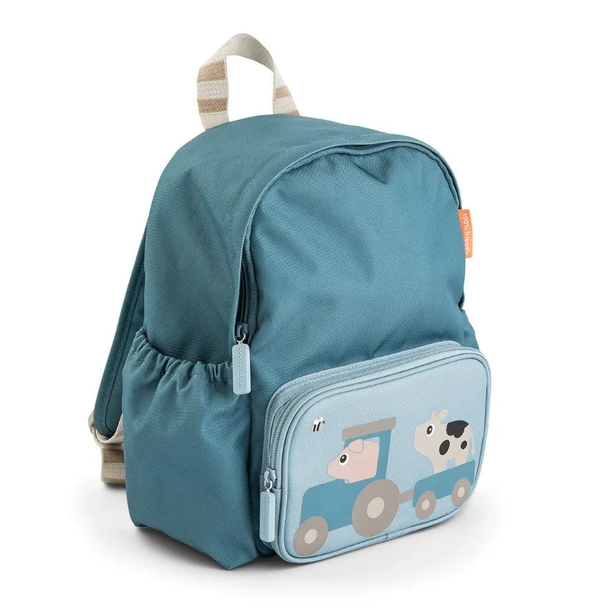 Rugzakje Done By Deer - Tiny Farm Blue