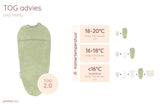 Inbakerslaapzakje Puckababy - Olive 2.0 TOG