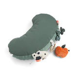 Buik activity kussen Done by Deer - Tiny Farm Green