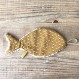 fopspeendoekje Lemon Fish - Cotton Field